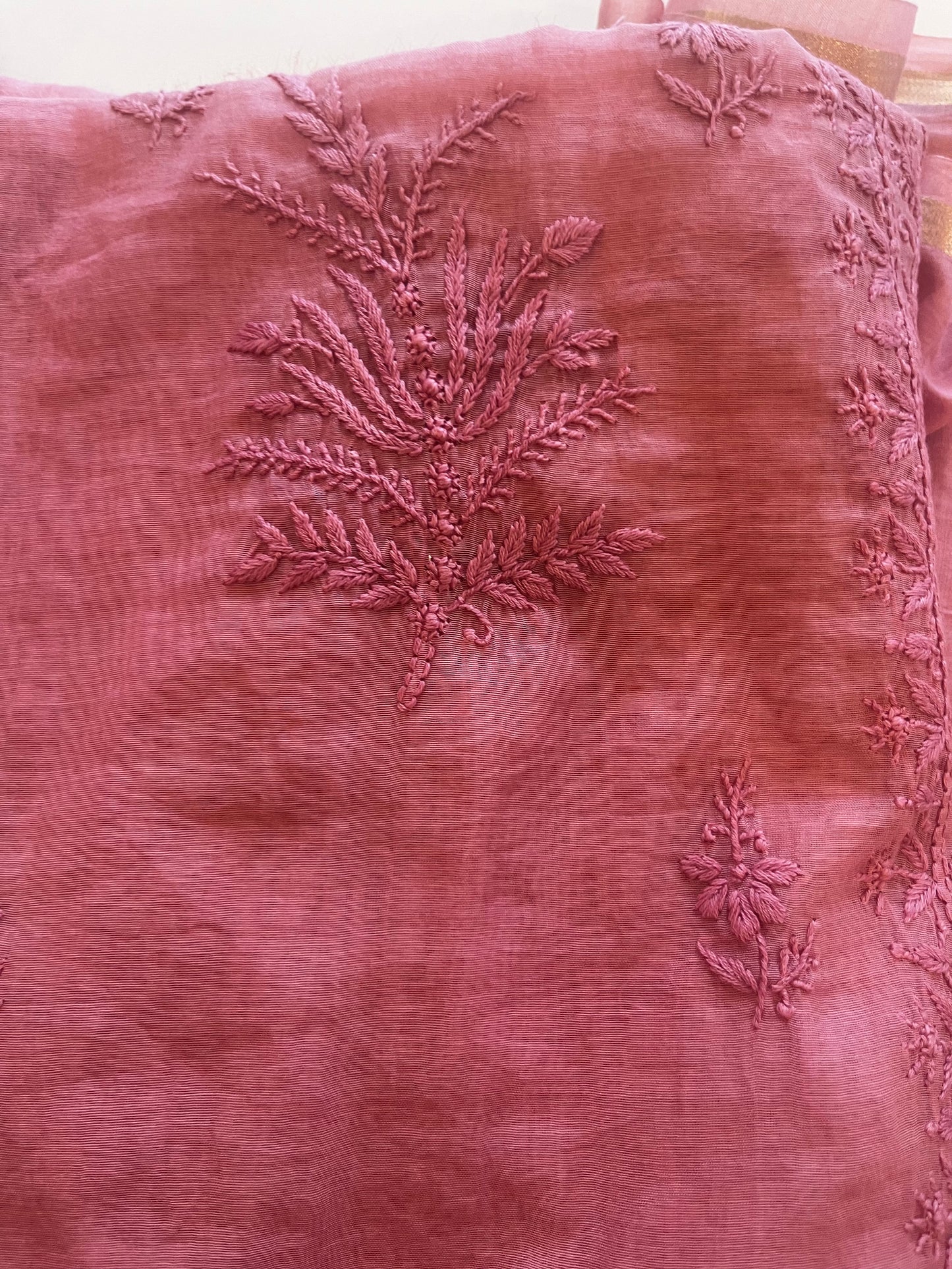 Pure Mul Chikankari Suits